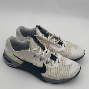 Nike Metcon 7 White Black mens casual training 13 weight training performance